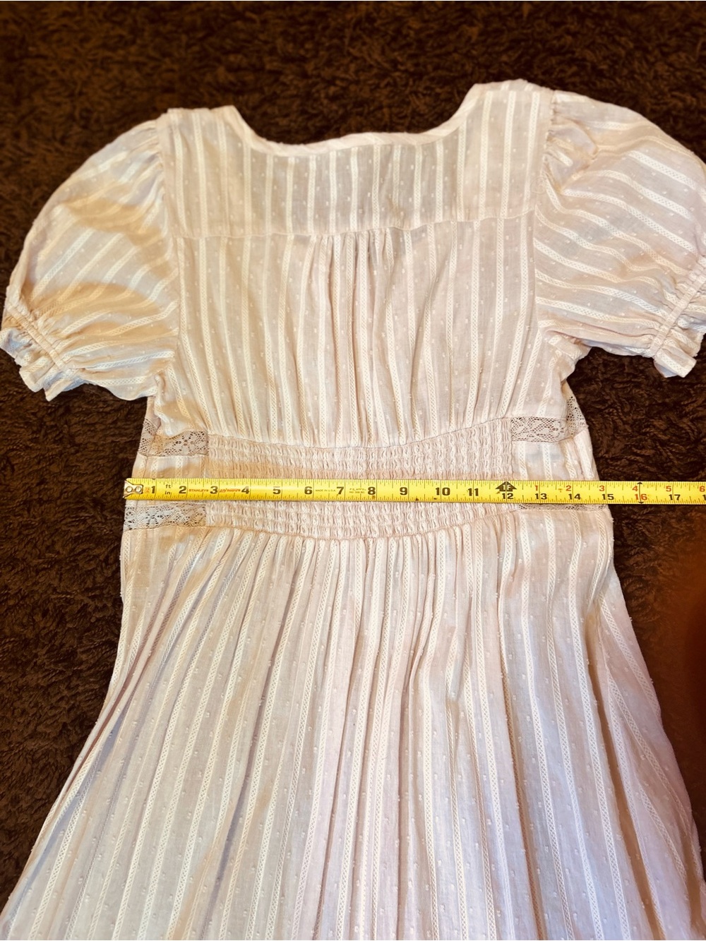 Gorgeous Washed But Not Worn American Eagle   Light Pink Dress with Slip - Picture 11 of 12